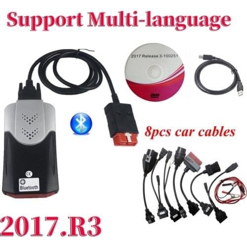 2021 NEW VCI 2017.R3 With Keygen VD DS150E CDP bluetooth for delphis obd2 scanner VD TCS CDP Pro Plus OBD Diagnostic Repair Tool
