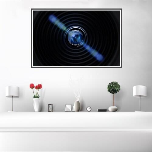 Camera Lens Poster Canvas Print Painting Wall Art Living Room Home Decoration