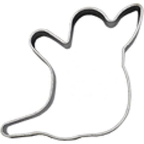 Ghost Stereoscopic Cookie Cutter Aluminum Alloy Biscuit Kitchen Baking Cake Fruit Knife Embossing Printing Tools