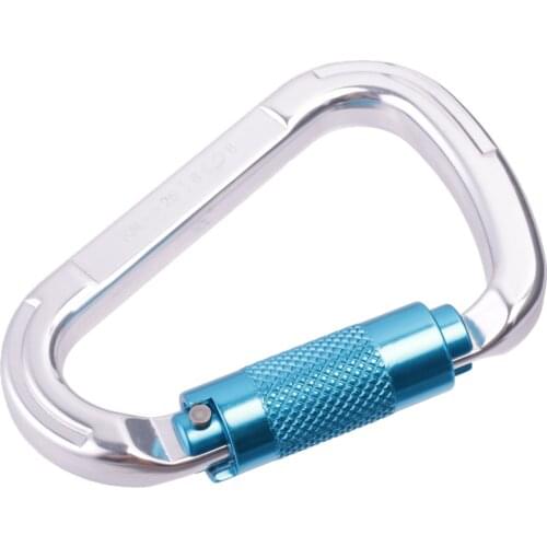 Rock Tree Climbing Protection Auto Self Locking Carabiner Hook Equipment