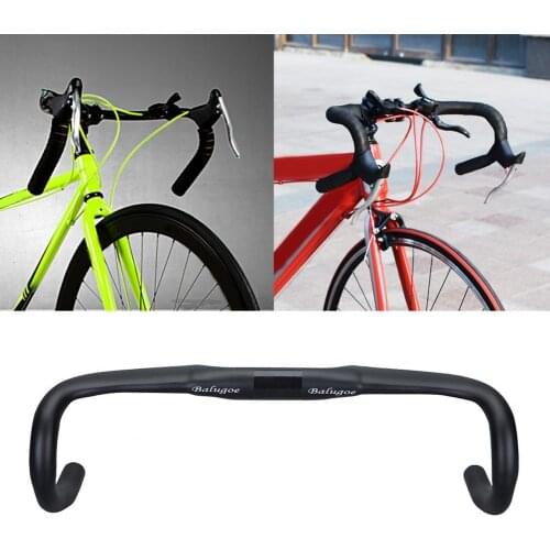 BALUGOE Carbon Fiber Road Bicylce Handlebar 31.8mm Drop Bar 400/420/440mm Road Bike Carbon Handlebar Cycling Bent Bars