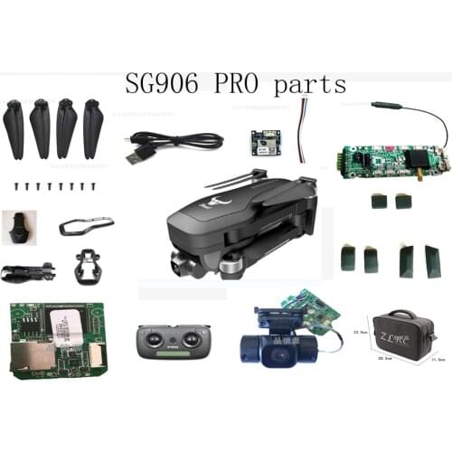 SG906PRO SG906PRO2 x7pro Drone Quadcopter Spare Parts motor arm set blades body shell GPS module Receiving board camera control