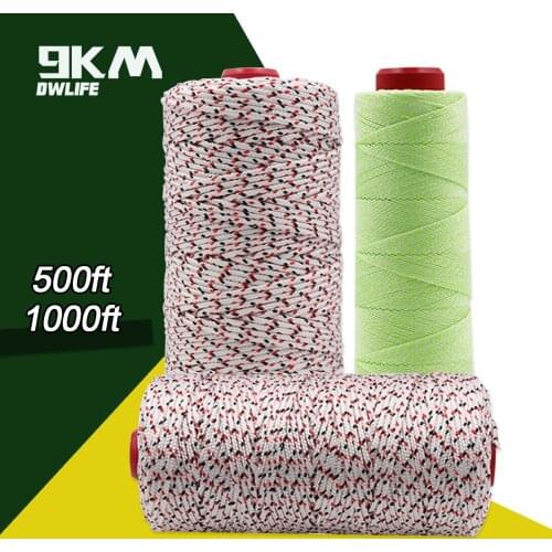 High Strength 50-500lb Braided Dacron Line for Fishing Line Kite Flying Line Backpacking Cord Low Stretch Accessories 1mm-3mm