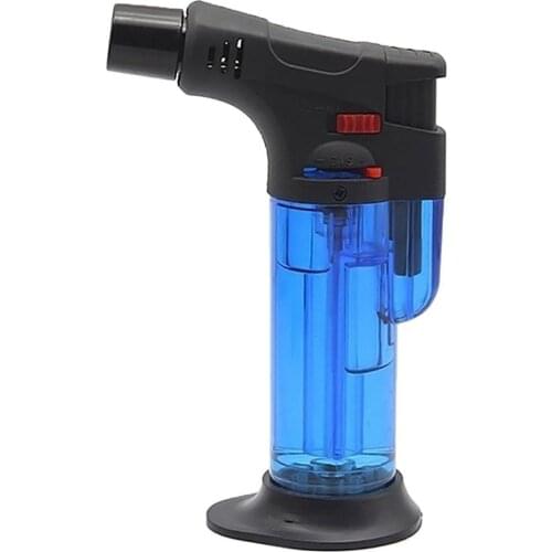Refillable Adjustable Butane Jet Torch Lighter natural gas Cooking BBQ Flame Ignition Kitchen Tool