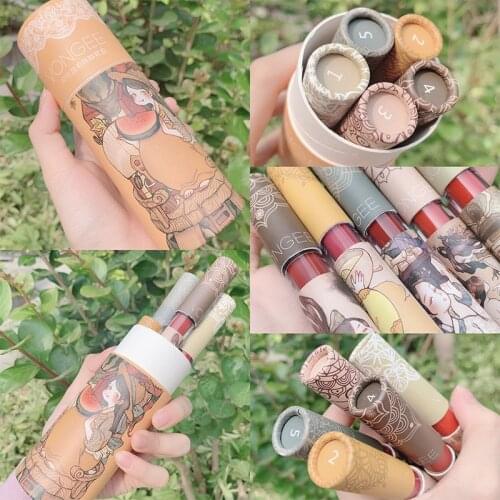 5PCS/LOT Waterproof Liquid Lip Gloss Matte Lipstick Sexy Colors Batom Matte Lip Tint Lip Makeup LongLasting Matte Levre Cosmetic