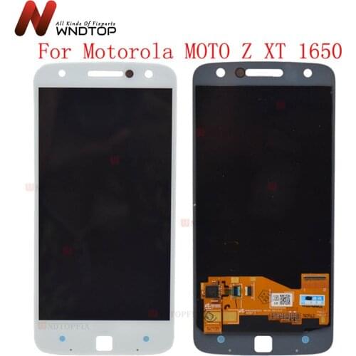 LCD Display For Motorola Moto Z Droid XT1650 LCD Display Touch Screen Digitizer Assembly Replacement Parts for moto z lcd