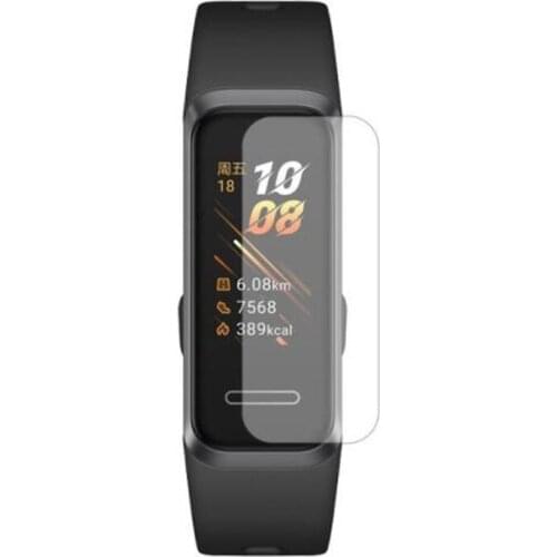 2pcs Soft TPU Clear Smartband Protective Film Guard For Huawei Band 4 Smart Watch Band4 Wristband Full Screen Protector Cover
