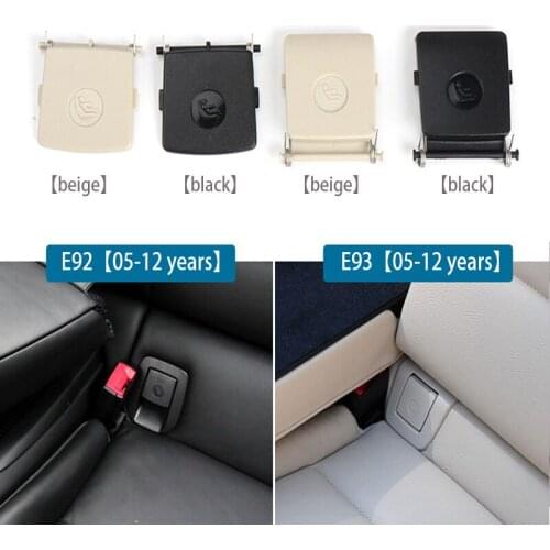 Child Seat Cover Rear Seat Isofix Cover Universal Car Rear Child Seat Anchor Safety ISOFix Cover for BMW E92 E93 M3 2005-2012