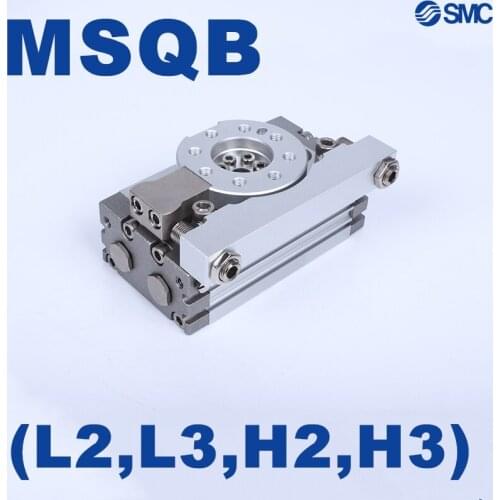 MSQB NEW SMC MSQB10L2 MSQB20L2 MSQB30L2 MSQB50L2 Shock Absorber Rotary Table Rack Pinion MSQB10L3 MSQB20L3 MSQB30L3 MSQB50L3