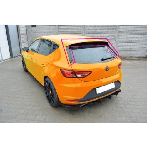 Seat Leon MK3 5F 2013 2019 FR Style Plastic Spoiler
