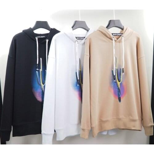 Palm Angels 21SS Hooded sweatshirt for men and women sports jacket loose casual fashionable, gift for boyfriend