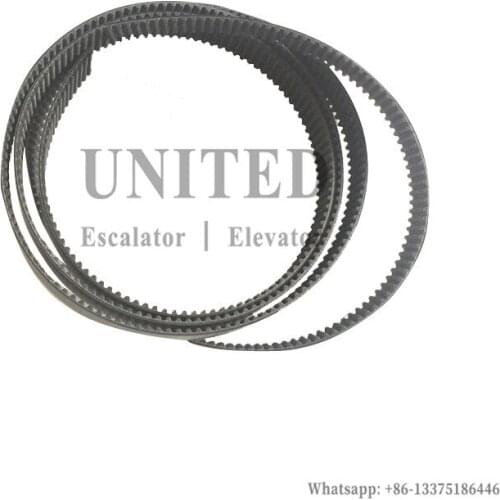 Elevator Toothed Belt 5MR-25GT L2250mm KM601278H02 5meters length