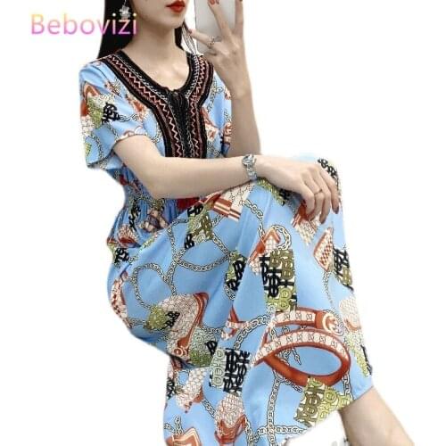 18 Color 2021 New Fashion Ethnic Bohemia Beach Long Dress for Women 22 Style Color Summer Clothes Tassel Decoration Maxi Dresses