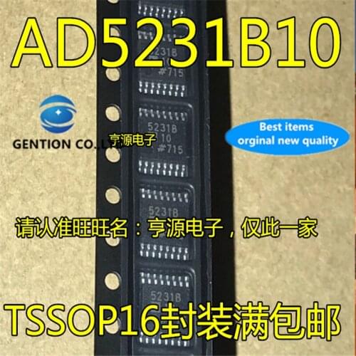 2Pcs AD5231B10 AD5231BRUZ10 AD5231BRUZ Data acquisition digital potentiometer in stock 100% new and original