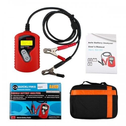 Quicklynks BA100 Vehicle Battery Analyzer