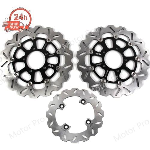 For Kawasaki Ninja ZX636 2013 2014 2015 Front Rear Brake Disc Disk Rotor Kit Motorcycle ZX6R ZX-6R 13 14 15 ZX10R ZX-10R ABS