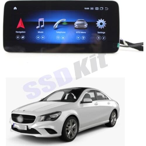 Car Android Internet Multimedia Navi For Mercedes Benz CLA 45 180 200 250 MB C117 NTG GPS Audio Stereo CarPlay 360 Bird View