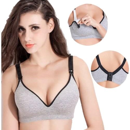 Cotton Sleeping Bra Maternity Nursing Bras Set Pregnant Breastfeeding Pregnancy Women Underwear Breast Feeding Bra Wire Free