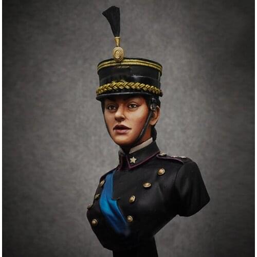 1/12 Resin Model Building Kit Bust Officer