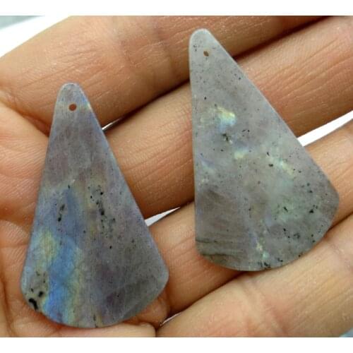 Natural stone Turquoises labradorite Quartz crystal tiger eye Opal pendant for Diy Jewelry Making Necklace Accessories10pcs