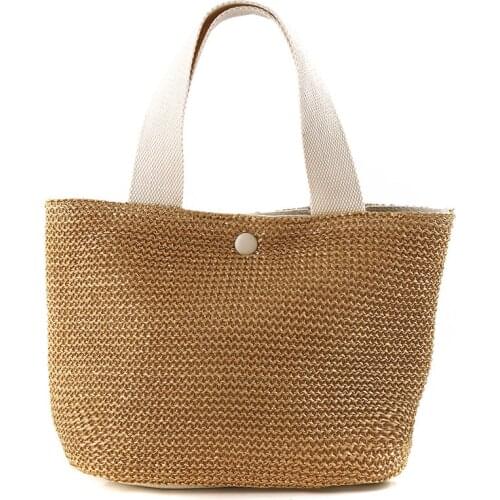 2020 Creative Women Handbags Summer Beach Straw Bags Female Totes Large Capacity Lady Travel Purse