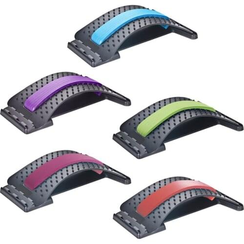 Waist Cushion Massager Magic Lumbar Support Waist Body Shaping Tool Multi-color Fitness Relaxation Back Stretcher