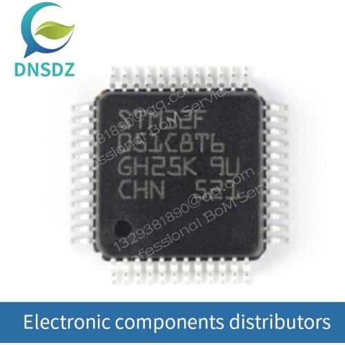 STM32F051C8T6 STM32F051 LQFP-48 arm Cortex-M0 32-bit microcontroller 100%New 1Pcs
