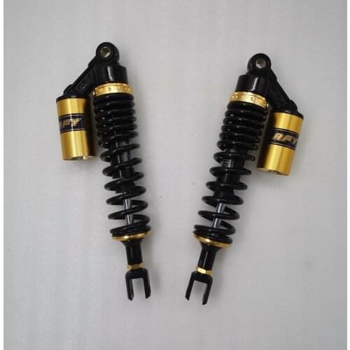 Universal 330mm 335mm 340mm Motorcycle Air Shock Absorber for honda CB750K GL1000 GSX1100 yamaha suzuki Black