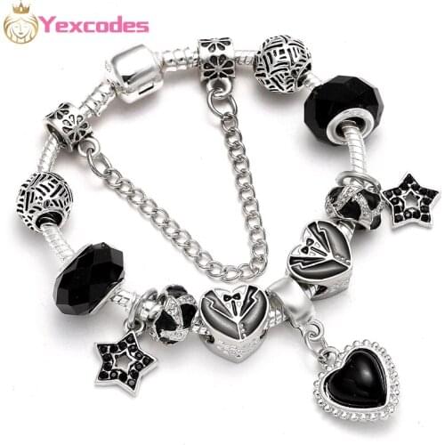 Yexcodes Black Bracelets