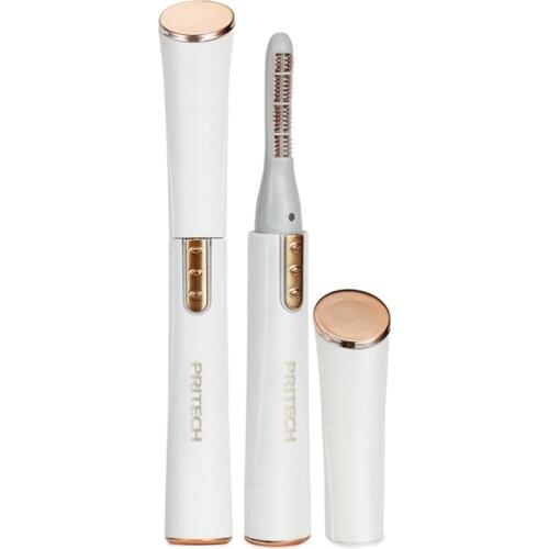 1Pcs Portable Electric Heated Makeup Eyelash Curler Long Lasting Natural Eye Lashes Curling Auto Heating Beauty Tools