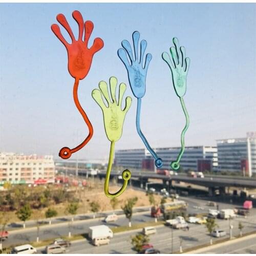 10Pcs/lot Kids Sticky Hands Toys for Children Funny Jokes Trick Toys Party Preschool Supplies Anti-stress Games for Adult