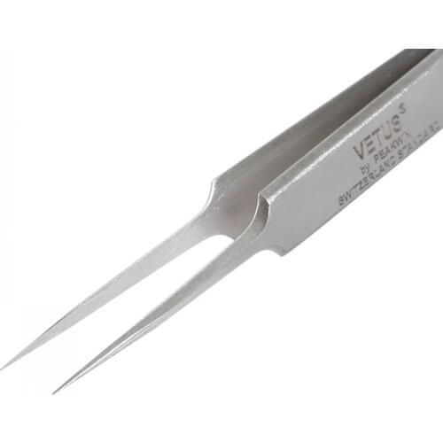 10pcs/Lot Vetus Eyelash Tweezers for 3D/6D Volume Eyelash Extension Blooming Tweezers High Presicion Tweezers