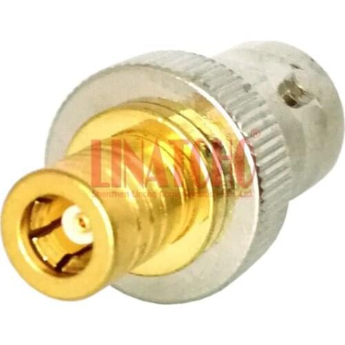 10 pcs sales RF 50ohm bnc female to smb female connector adaptor