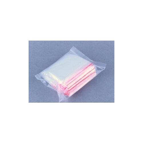 100pcs/lot 6X 9 CM Zip Lock Bags Clear 2MIL Poly Bag Reclosable Plastic Small Baggies Stationery Holder