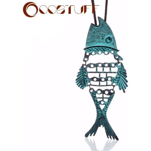 Fashion Women Fish Pendant 2020 Necklace Jewelry Bijouterie Choker Long Female Initial Neck Chain Decoration for Gifts to Mom