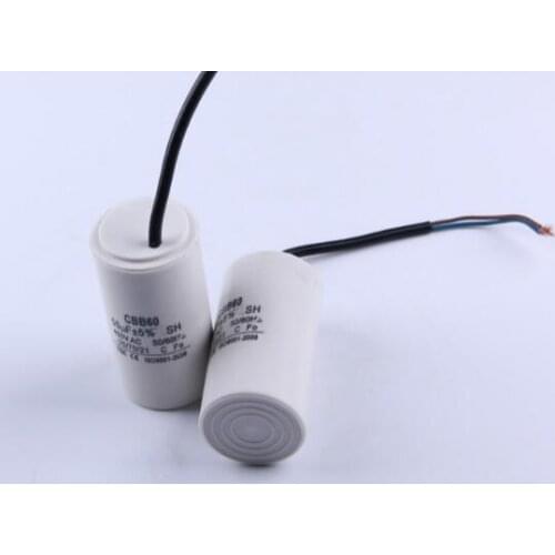 Free Shipping CBB60 8uF Price 10uF 12uF 14uF 16uF 20uF 25uF 30uF 35uF 40uF Use on Water pump Electric Motor Fan washing machine