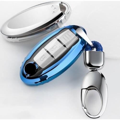 New Soft TPU Shell Full Cover Car Key Case For Nissan Qashqai J10 J11 X-Trail t31 t32 kicks Tiida Pathfinder Murano Note Juke