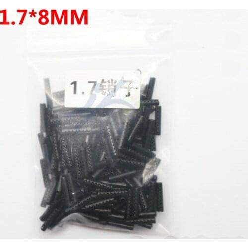 200PCS/LOT Car Flip Remote Key Fixed Pins Screws Locksmith Tools Repair Accessories Remote Control Fixing Roll Pin L:8MM D:1.7MM