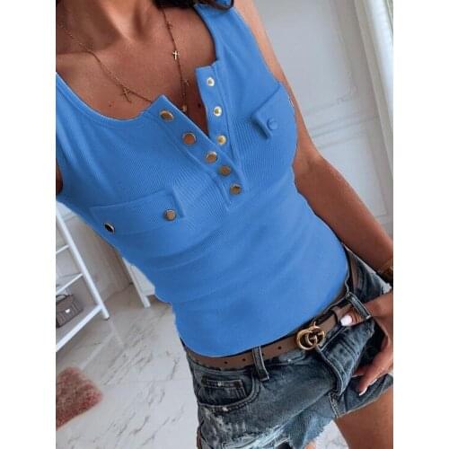 Tshirt Woman 2021 Summer Oversize T Shirt Black White Blue Sleeveless Top Camiseta Mujer T Shirt Tee Shirt Femme Slim Ladies Top