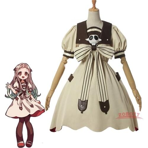 Toilet-bound Jibaku Shounen Hanako-kun Yashiro Nene Cosplay Costumes Lolita Halloween Party Women Cosplay Dress up Full Set