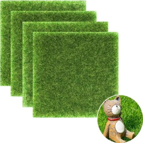 Micro Landscape Decoration DIY Mini Fairy Garden Simulation Plants Artificial Fake Moss Decorative Lawn Turf Green Grass