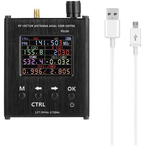 N1201SA 137.5MHz-2.7GHZ Antenna Analyzer Meter Tester Radio UV RF Impedance