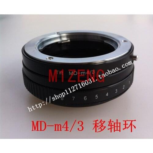 Tilt adapter ring for minolta md mc Lens To Panasonic m43 GH4 gh5 GM1 gx7 GX9 gx85 g85 gf10 gf7 EM5 EM1 EM10 camera