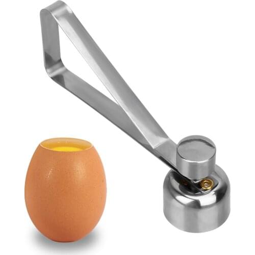 Stainless Steel Egg Cutter Egg Scissors Gadgets Topper Shell Cracker Kitchen Cooking Tools