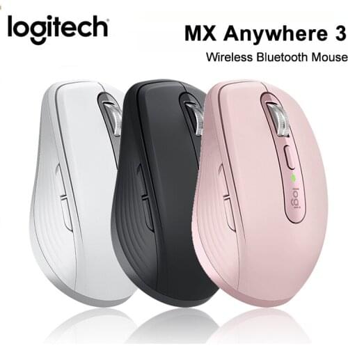 New Logitech MX ANYWHERE 3 Wireless Bluetooth Compact High-performance Mouse 2.4Ghz Nano USB-C Support For Notebook Computers
