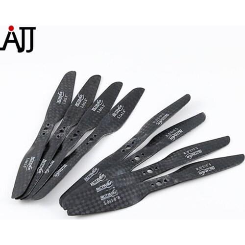4pairs/bag Rctimer TM 5x3'' 5030 Carbon Fiber Propeller CW CCW Props 4mm Hole for FPV Racing Drone Mini RC Multicopter TM5030
