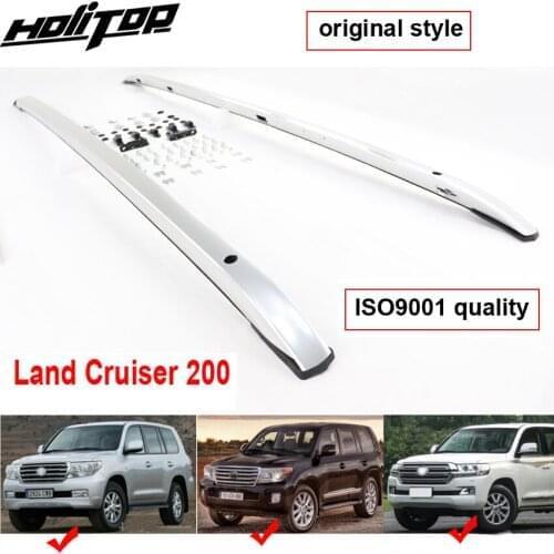 Hot roof rail roof rack lugga bar for Toyota Land Cruiser 200 LC200,7075 aluminum alloy,real excellent quality.fix by screw