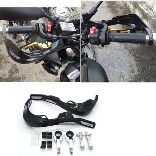 1 Pair 22mm 28mm Motorcycle Hand Guard Handle Protector Shield Motorbike Scooter Windproof Handlebar HandGuards Protection Gear