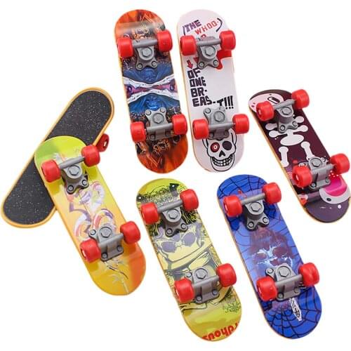 Fingertip Movement Toy Stand Finger Board Skateboard Mini Finger Boards Skate Truck Finger Skateboard For Kid Toy