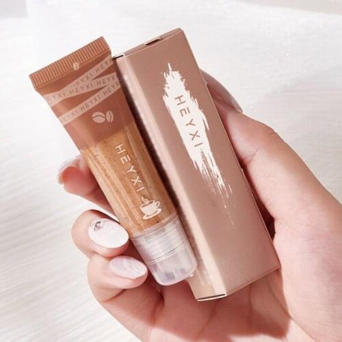 Coffee Lip Scrub Moisture Care Lip Balm Lips Double Effect Lip Mask Lip Scrub Tube Moisturizer For Dry And Flaky Lips